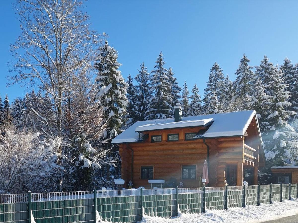 Ferienwohnungen Blockhaus - Zwergenhaeusl Грюнау-им-Альмталь Экстерьер фото
