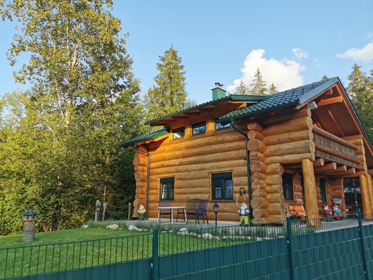 Ferienwohnungen Blockhaus - Zwergenhaeusl Грюнау-им-Альмталь Экстерьер фото